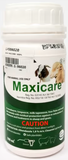 Ceva Maxicare Dose for Sheep / Goats 200mL