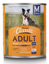 Montego Classic Wet Adult Food Beef &amp; Veg Tin 775g