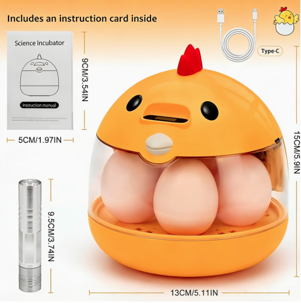 INCUBATOR 6 EGGS
