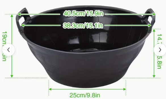 Horse Feed Dish - Heavy Duty