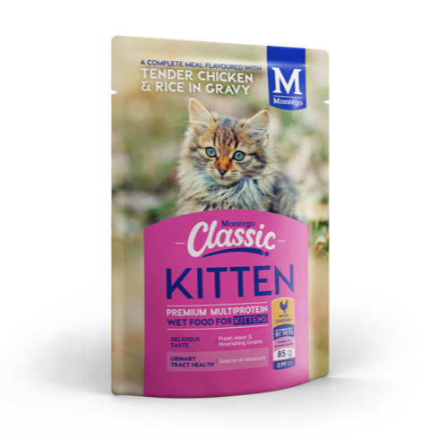 Montego Classic Wet Kitten Pouches 85g