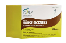 AFRICAN HORSE SICKNESS [AHS] INJ 1&amp;2